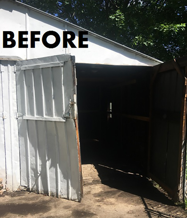 Single Car Garage - Before